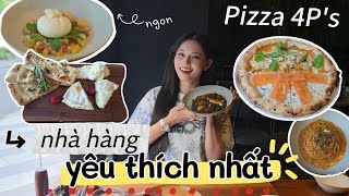 REVIEW NHÀ HÀNG YÊU THÍCH NHẤT - PIZZA 4PS | MIMI OFFICIAL