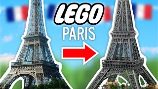 I Built PARIS Out Of LEGO! (In Paris!)