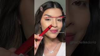 Easy Valentine’s Day makeup look ♥️🥰 #shorts #valentinesday #makeuptutorial #makeupforbeginners