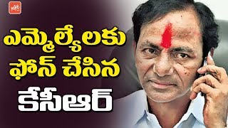CM KCR Phone Call to TRS MLAs For 2019 Elections | KCR Political Strategy for PreElections | YOYO TV