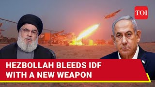 Hezbollah Stuns Israel; Launches Drone Fitted With Missiles Toward IDF; 3 Soldiers Injured