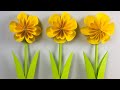 Easy flower paper | สอนทำดอกไม้กระดาษง่ายๆ | Meedee DIY