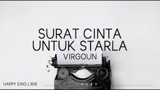Virgoun - Surat Cinta Untuk Starla (Lirik)