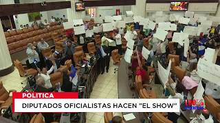 Diputados oficialistas hacen \