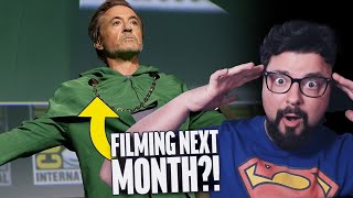 AVENGERS DOOMSDAY FILMS NEXT MONTH! Full Breakdown Here!