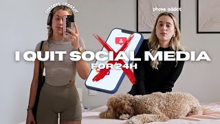 I QUIT SOCIAL MEDIA. here's what happened.