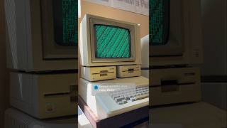 “Hello World!” ProDOS BASIC, apple//e keyboard ASMR #retrocomputing #80s #programming #asmr