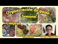 ✅ ORGANIZACION DE GASTO SEMANAL. Compras, comidas y plática ☺️