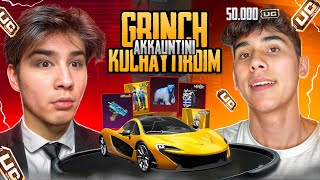 $50 000 UC!🔥TEKINGA GRINCH AKKAUNTINI KUCHAYTIRIB😍BERDIM - ENG OMADLI OPEN CASE