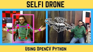 Selfi Drone Demo using OpenCV Python | Tello Drone