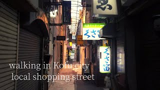 Walking in KOFU shopping street. Japanese local shopping street 山梨県甲府市- Virtual Walk