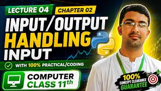 input output and handling int and float input in python chapter 02 computer 11 class