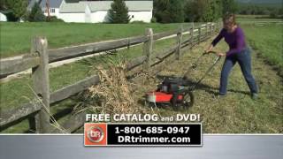 DR Trimmer Mower  15 broacast ad