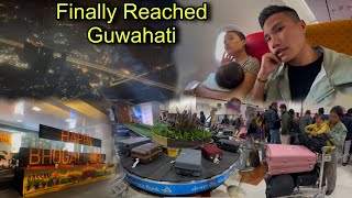 Finally Reached Guwahati ❤️ Raat Ko 12 Baje Pahuche Assam || Longest Flight Journey Via Delhi😊