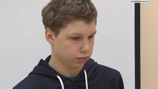 Саша Иванов, 14 лет, состояние после трепанации черепа