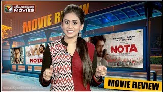 NOTA Movie Review By Nivetha | Rowdy Vijay Devarakonda  | Sathyaraj | NOTA  Tamil Movie Review