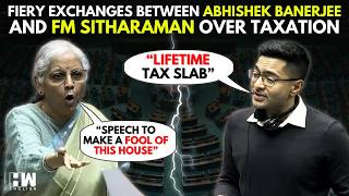 Lifetime Tax Slab: Fiery Exchanges Between Abhishek Banerjee And FM Sitharaman Over Taxation