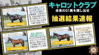 【一口馬主】抽選結果速報。キャロットクラブの最優先は当選したのか？