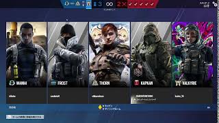 【R6S】CSからの復帰勢がPCシージやっていく　スタンダード