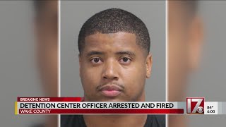 Wake County detention officer fired after arrest in Raleigh, sheriff says