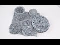 manufacturing process and applications of silicon carbide ceramic foam filters