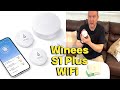 Winees S1 Plus WiFi Water Leak Detector, 3 Pack Water sensors