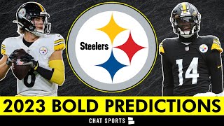 Steelers Rumors: BOLD PREDICTIONS For The 2023 NFL Season Ft. Kenny Pickett, George Pickens