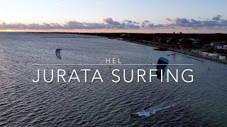 Jurata (Hel) Surfing - 🏄‍♂️ 4K drone view