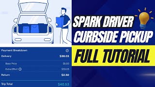 Walmart Spark Driver Curbside Pickup Hack You NEED To Know || Full Tutorial Step By Step