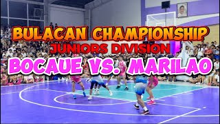 Game1 Bulacan Championship, Marilao Vs. Bocaue, Juniors Division 2024