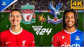 EA FC 24 - Liverpool vs Crystal Palace | Premier League