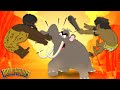 Estampida de Mamuts Lanudos - Mamuts a la Fuga - Prehistórica por Howdytoons