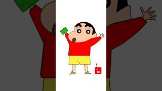 draw shinchan ๐ with the help of python ๐code in description |