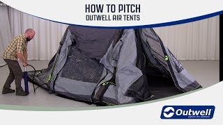 How to pitch an Outwell Air Tent (2018) | Innovative Family Camping