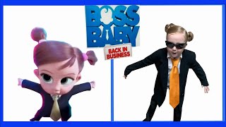 Boss Baby Controls Dad For a Day! Sneaky Jokes! FAB FUN!