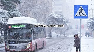 Gözlənilən Qarlı, Şaxtalı Hava Şəraiti Haqqında Ümumi Təhlil və Xüsusi Xəbərdarlıq Məlumatları.