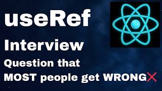 The useRef interview Question that MOST developers get WRONG❌ #reactjs #reacthooks