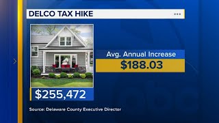Delaware County approves 19% property tax hike in 4-1 vote