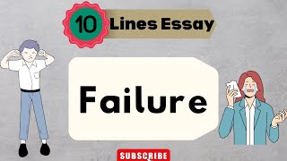 Failure Essay in English 10 Lines Write Easy