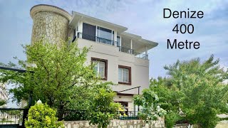 Denize 400 metre mesafede geniş bahçeli geniş aileler için tripleks villamız satışta #didim #fyp