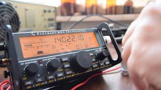 RU4W/3 0,7W QRP QSO KX2 Elecraft \u0026 HM AZAntenna