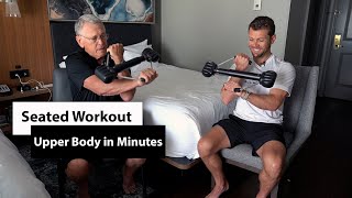 Seated Upper Body Workout: A Convenient Way to Stay Fit Anywhere | Effective Hotel Room Exercise