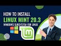 How to Install Linux Mint 20.3 on WSL2 | Linux Mint WSL2 | Linux Mint Windows Subsystem for Linux