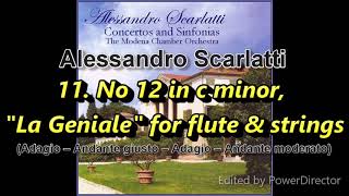 11. Alessandro Scarlatti - No 12 in c minor, \