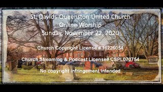 SDQ Online Worship November 22 2020