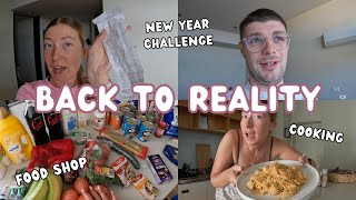 Weekly Vlog: $100 ALDI Haul, Cooking Meals \u0026 Life After New Year’s