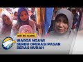 Warga Ngawi Berdesakan Serbu Operasi Pasar Beras Murah