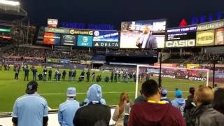 NYCFC Fan Appreciation Post Game Speech by coach Patrick Vieira and Captain David Villa