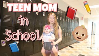 TEEN MOM IN SCHOOL : A DAY IN MY LIFE