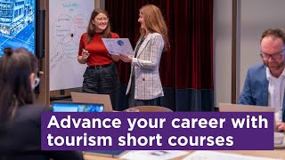 Advance your career with tourism short courses